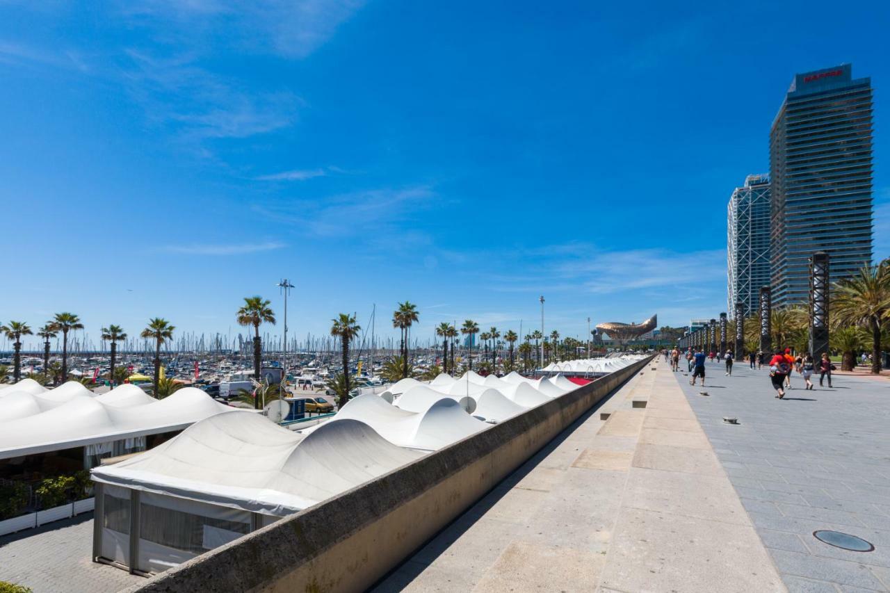 Apartamento Centrico Puerto Olimpico. Lägenhet Barcelona Exteriör bild